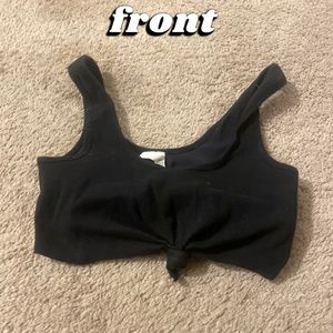 Black sports bra 🏀